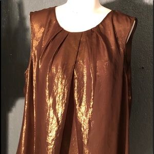 Jones New York shimmer top sz 16 sleeveless.